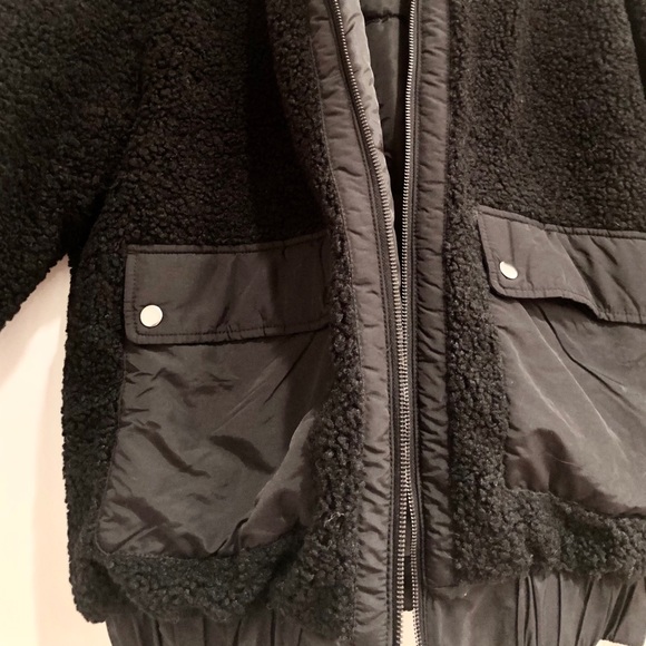 ASOS Fleece Bomber Jacket - Picture 6 of 7